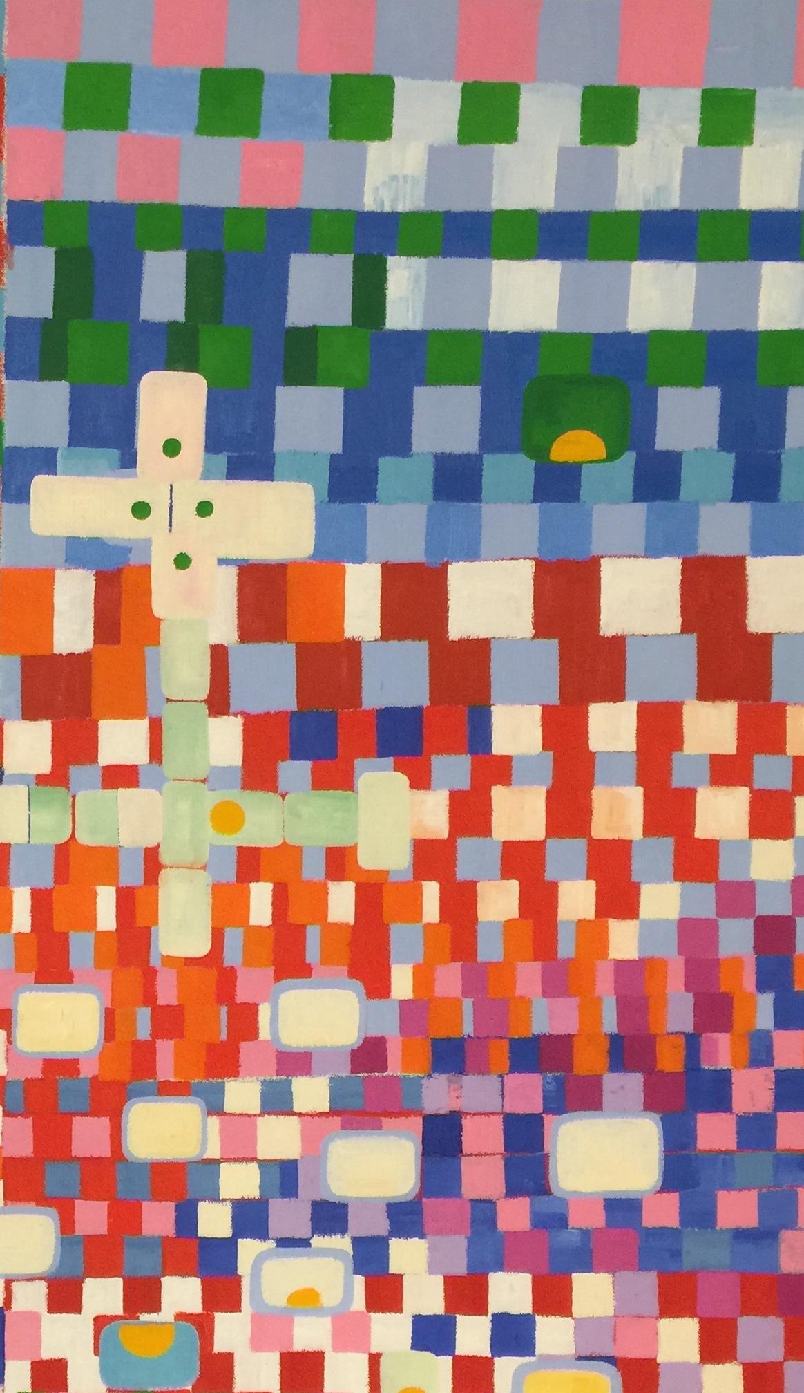 Pintura al óleo Pop Art sobre lienzo: 