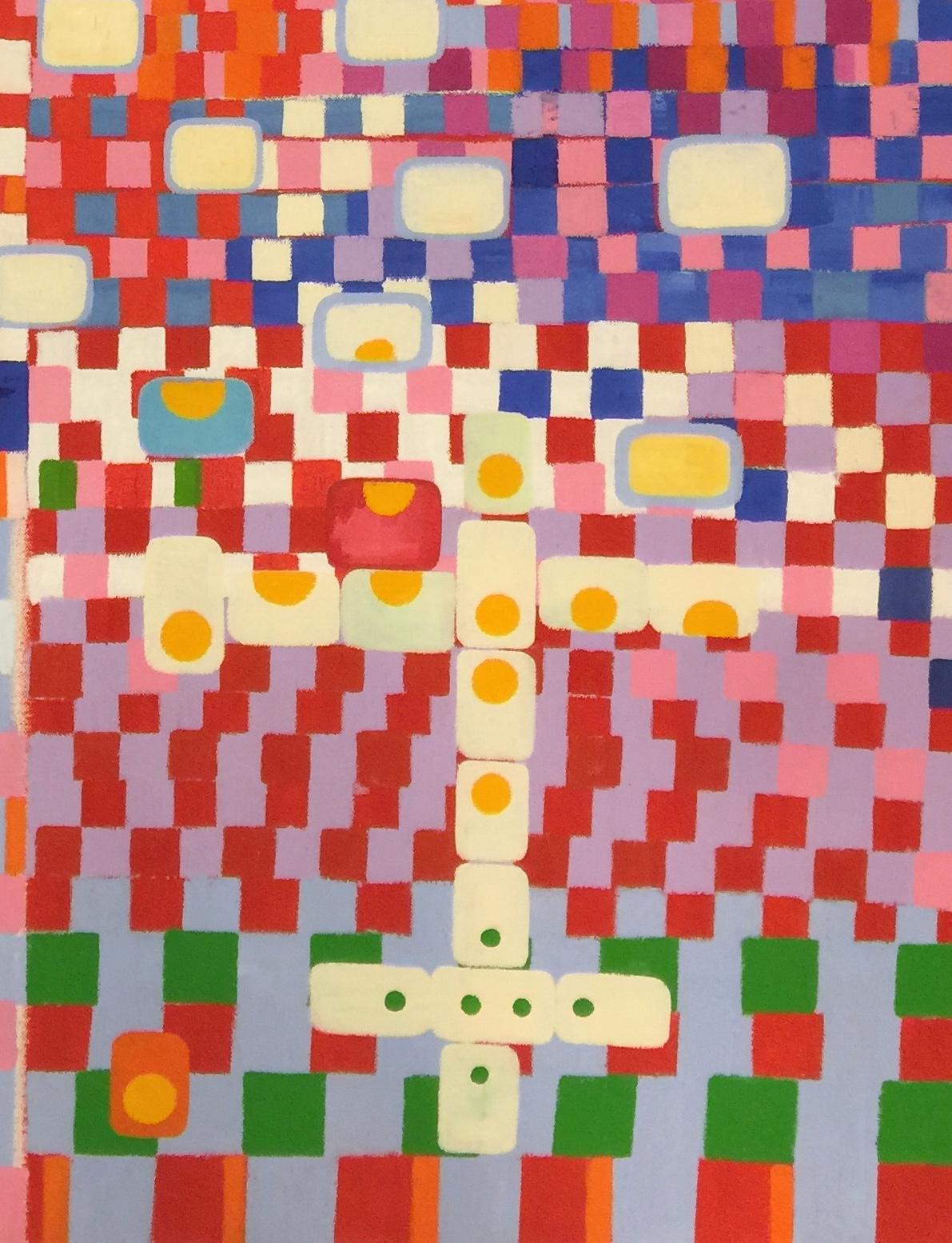 Pintura al óleo Pop Art sobre lienzo: 