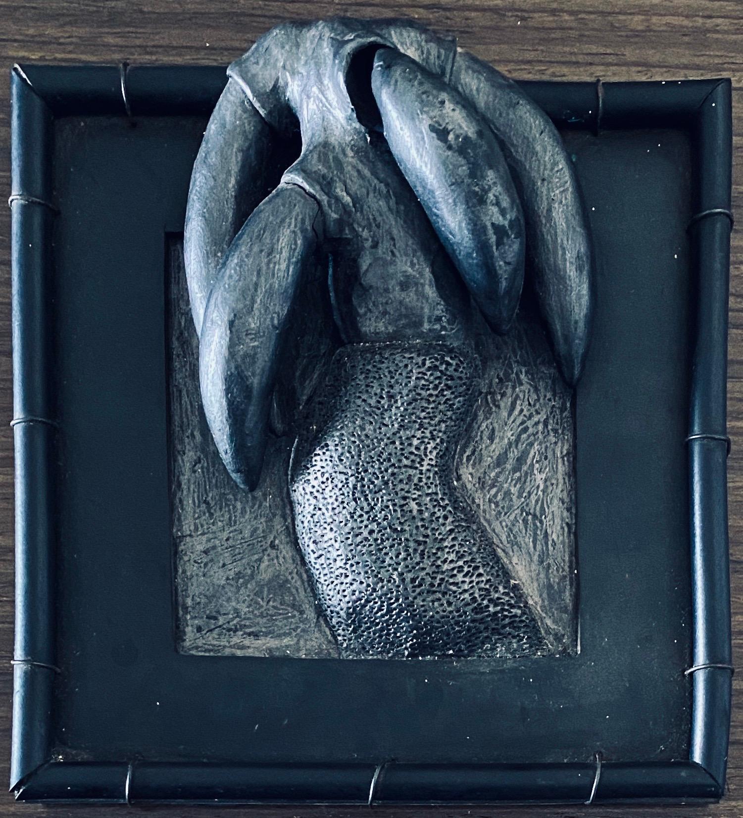 Scultura da parete astratta a tecnica mista Biomorfismo. L'artista di Miami Carol K. Brown in vendita 1