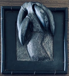 Escultura de pared Biomorfismo abstracto de técnica mixta. Artista de Miami Carol K. Brown