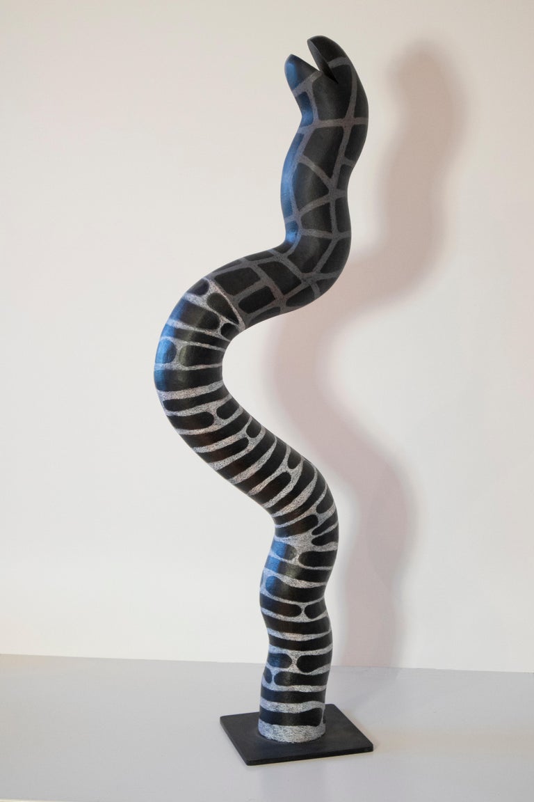 Carol K. Brown Abstract Sculpture - SMALL SKIN #4