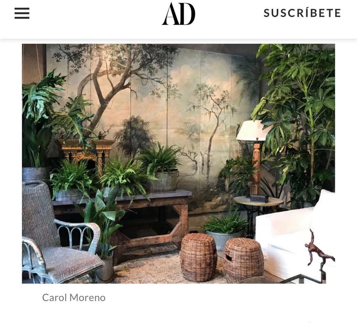 Carol Moreno, Zeitgenössisches Dschungellandschafts-Diptychon, 2025 im Angebot 5