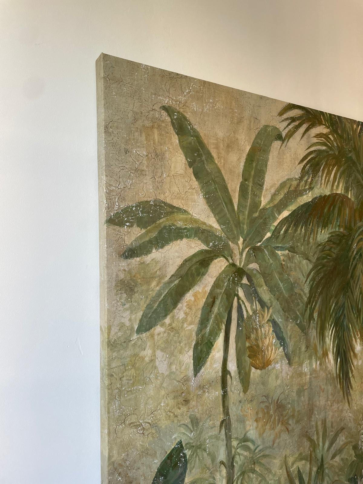 CONTEMPORANEA Fine Art Diptyh Paesaggio Jungling Artista spagnola Carol Moreno 2024 1