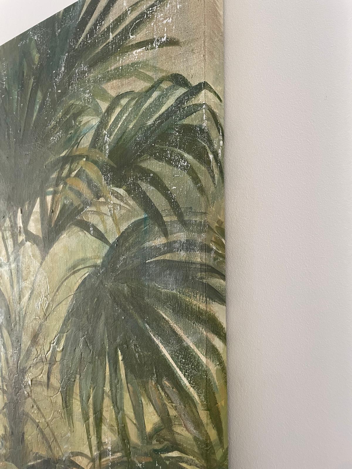 CONTEMPORANEA Fine Art Diptyh Paesaggio Jungling Artista spagnola Carol Moreno 2024 6