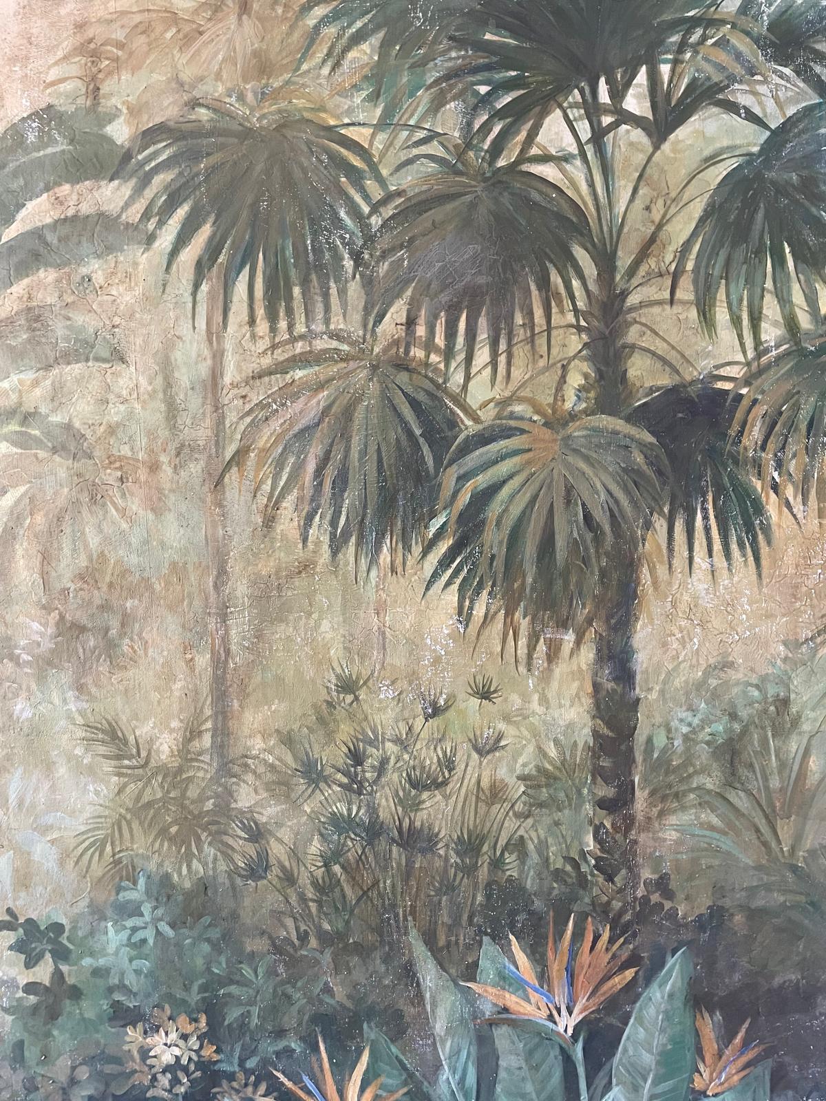 CONTEMPORARY Fine Art Landscape Jungle Spanish Artist Carol Moreno For Sale 1