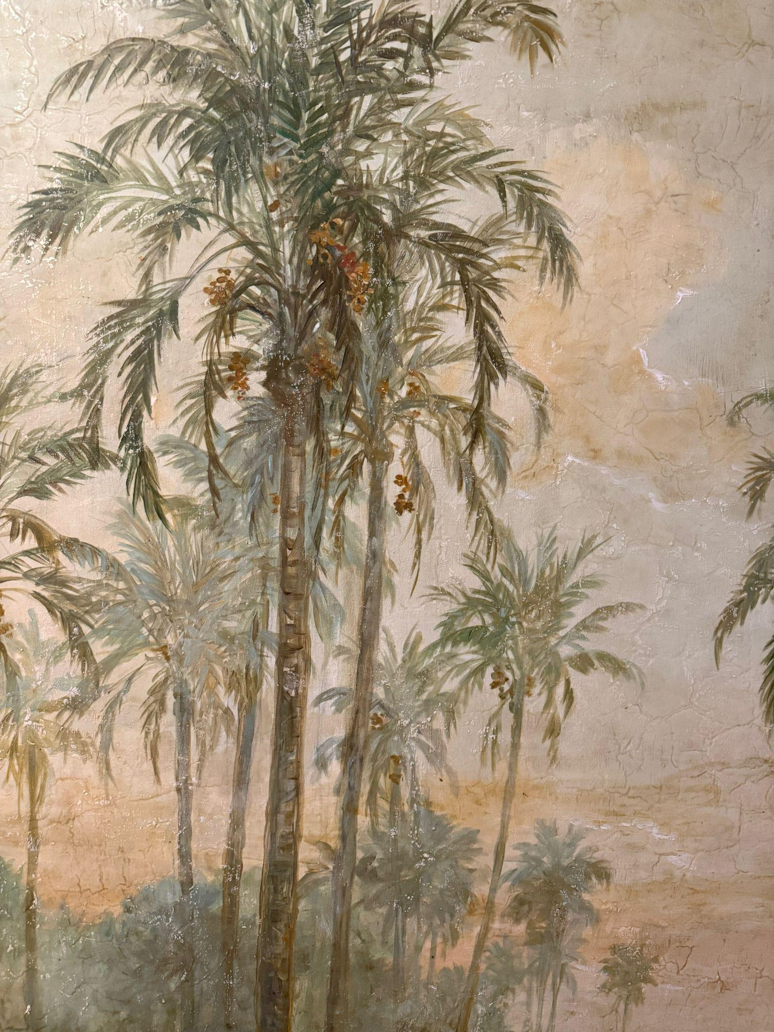 CONTEMPORANEO NUOVO Dittico Paesaggio Jungling Artista spagnola Carol Moreno 2025 in vendita 1