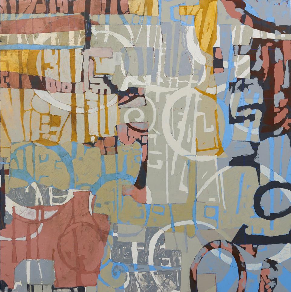 Abstract Painting di Carol O'Malia - Cadenza I+I