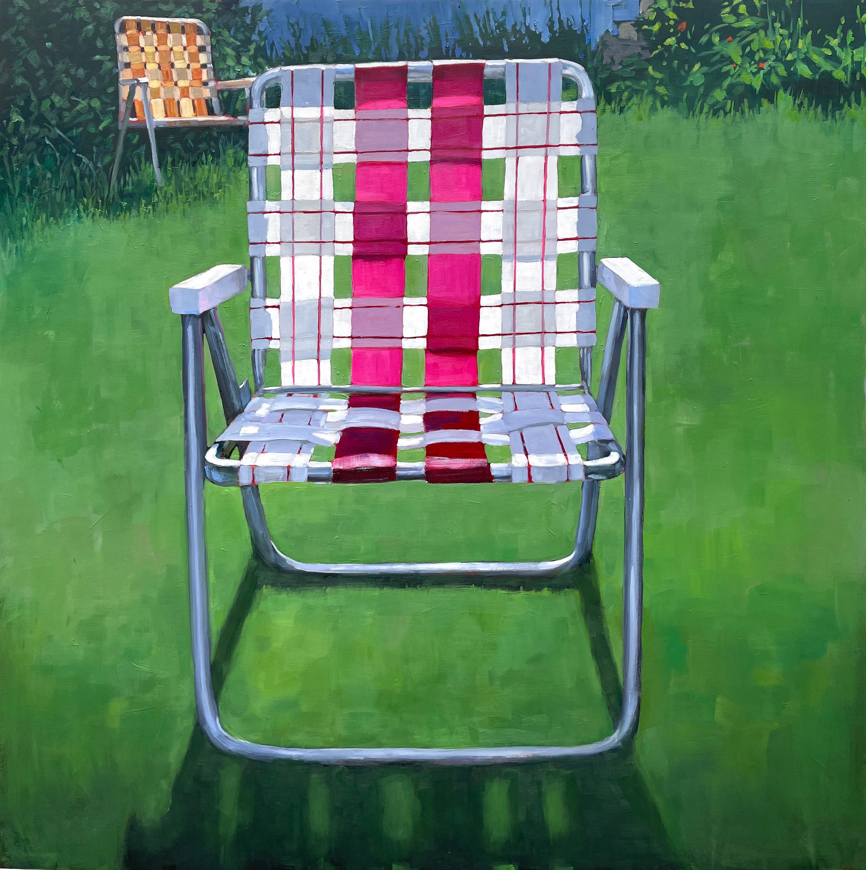 Figurative Painting di Carol O'Malia - In coda