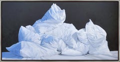 "Still Crazy After All These Years" Realistic Pillow Still-Life Painting