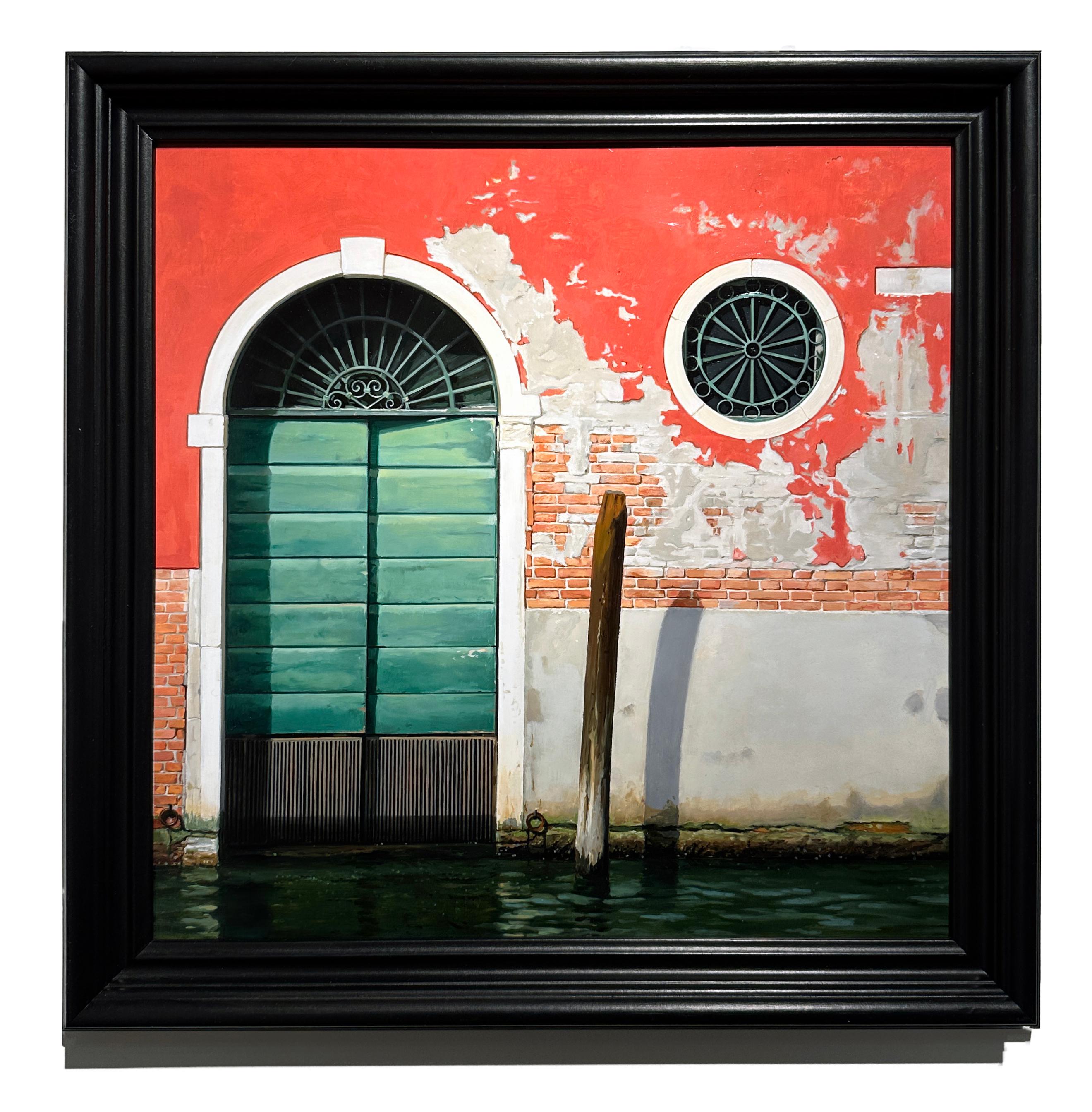  Acqua in Aumento (Rising Water) - Architectural Venetian Water Scene, Original For Sale 6