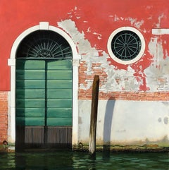 Used  Acqua in Aumento (Rising Water) - Architectural Venetian Water Scene, Original