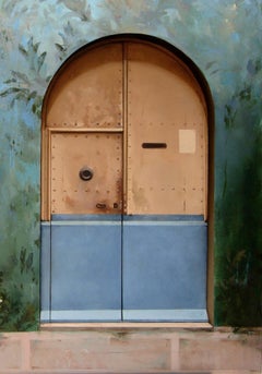 Entrata Severa, Architectural Gardenscape Inspired by Ancient Roman Frescos