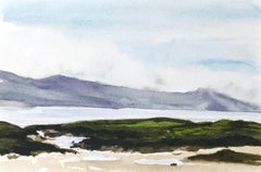 Portnoo - Watercolor Landscape of Ireland, Framed