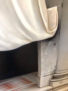 Requiem - Original Architectural Oil Painting, St. Marks Square, Venice, Italy