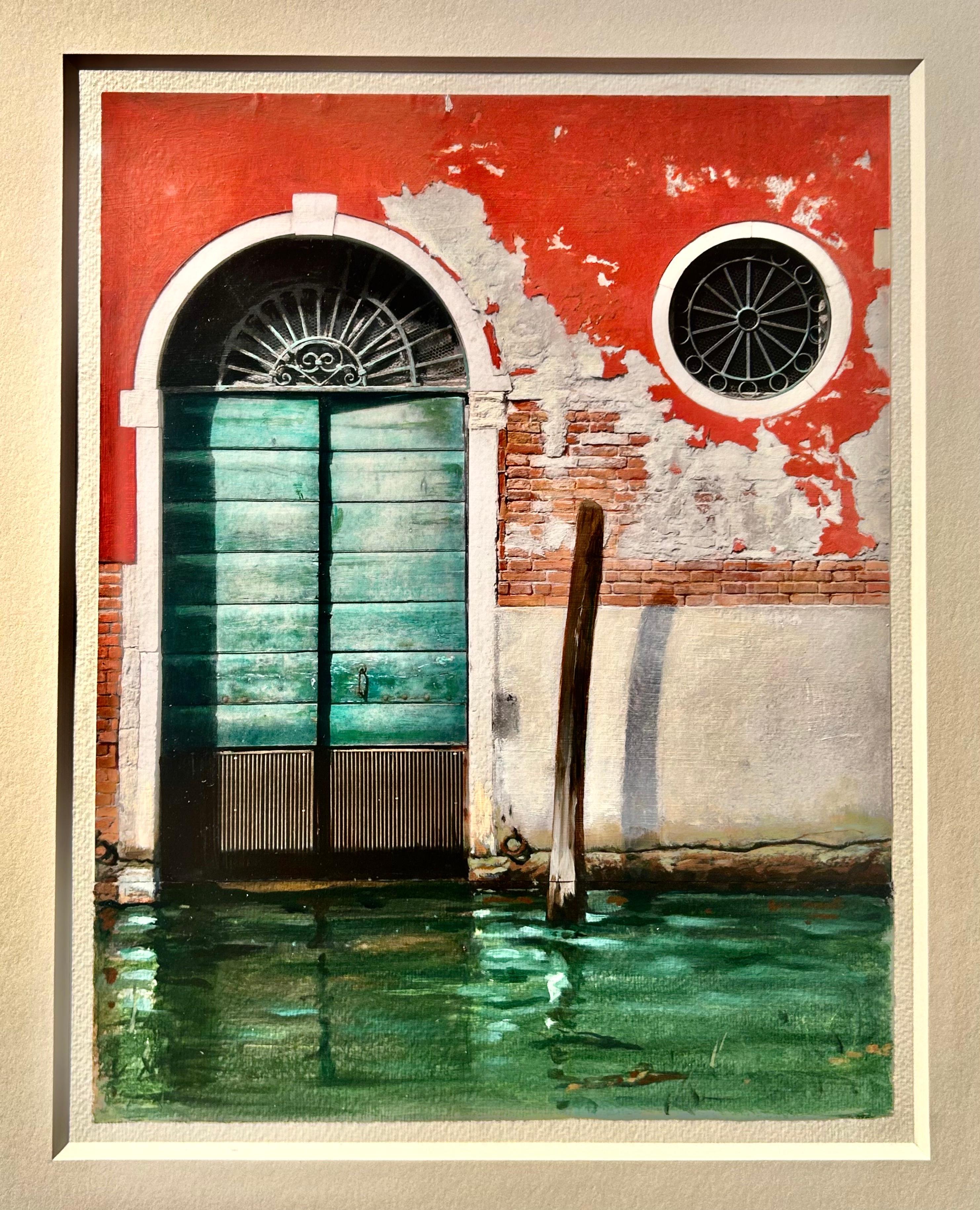 Estudio para Acqua in Aumento (Agua que sube) - Escena arquitectónica veneciana del agua 2