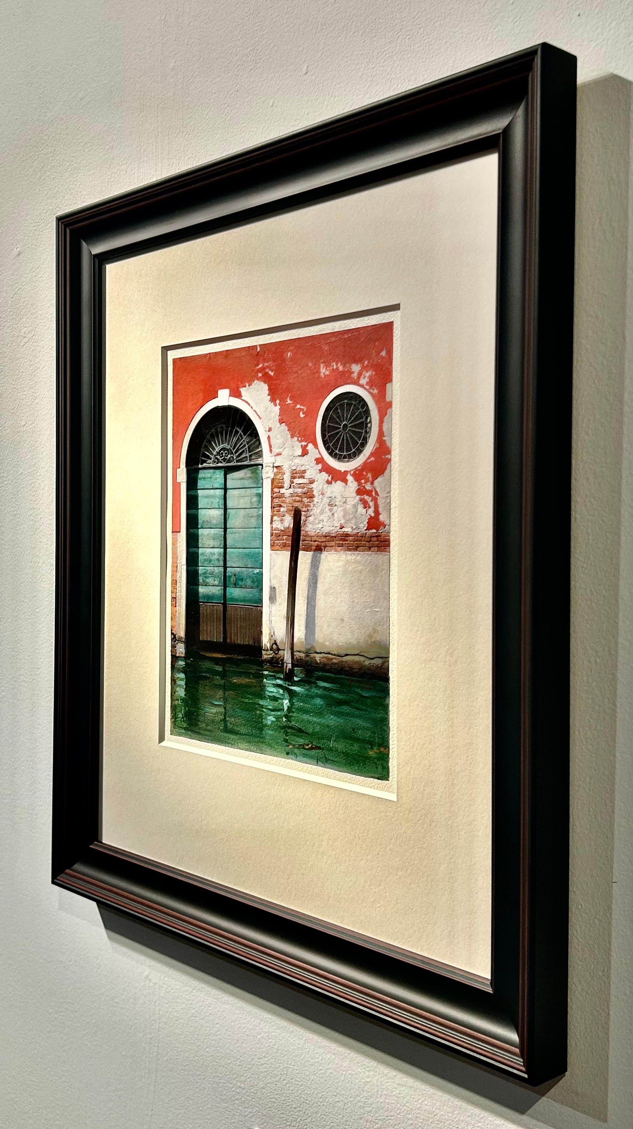Estudio para Acqua in Aumento (Agua que sube) - Escena arquitectónica veneciana del agua 3