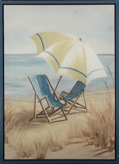 Carol Robinson - Peinture à l'huile contemporaine, vacances d'été