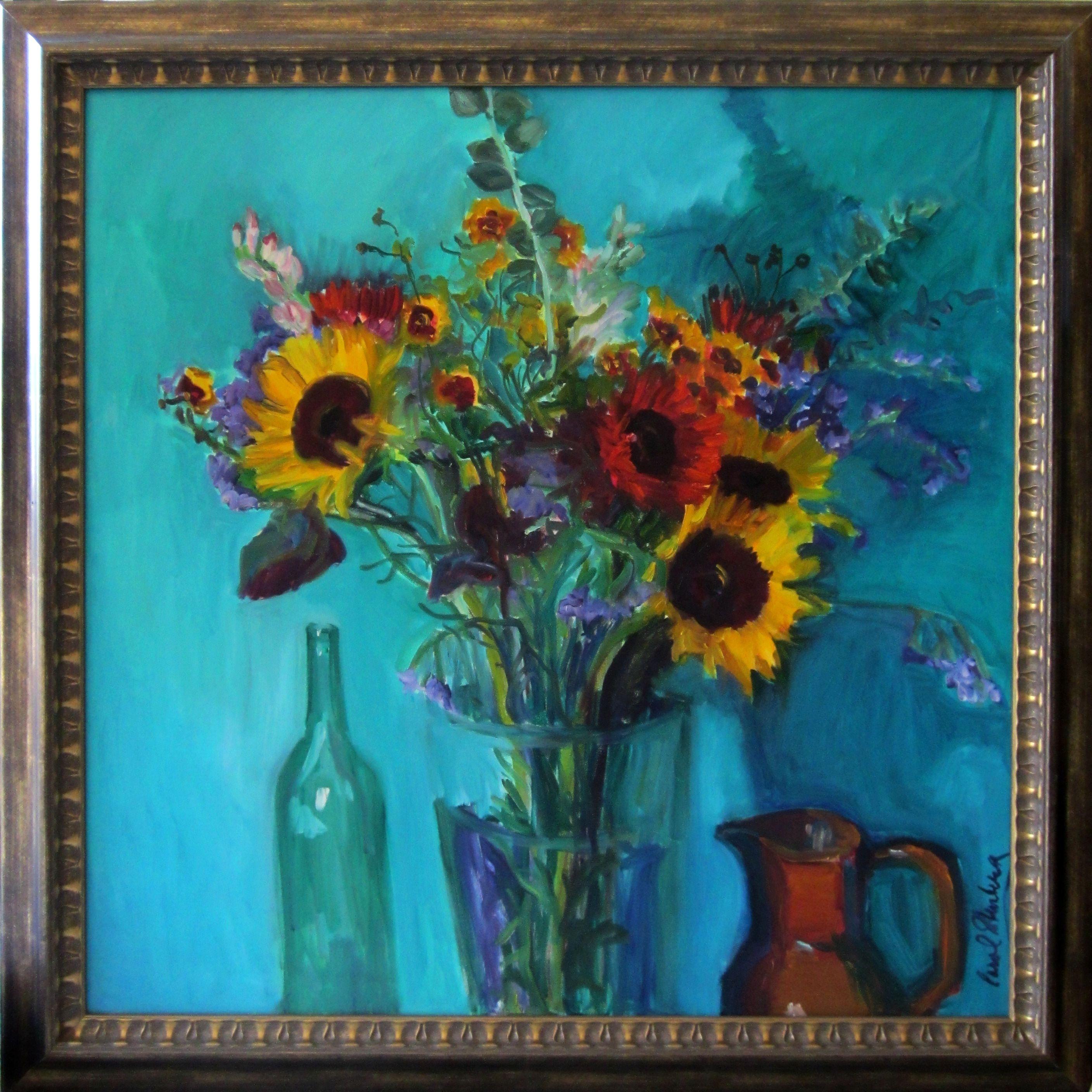 Ramo provenzal, Pintura, Óleo sobre lienzo - Painting de Carol Steinberg