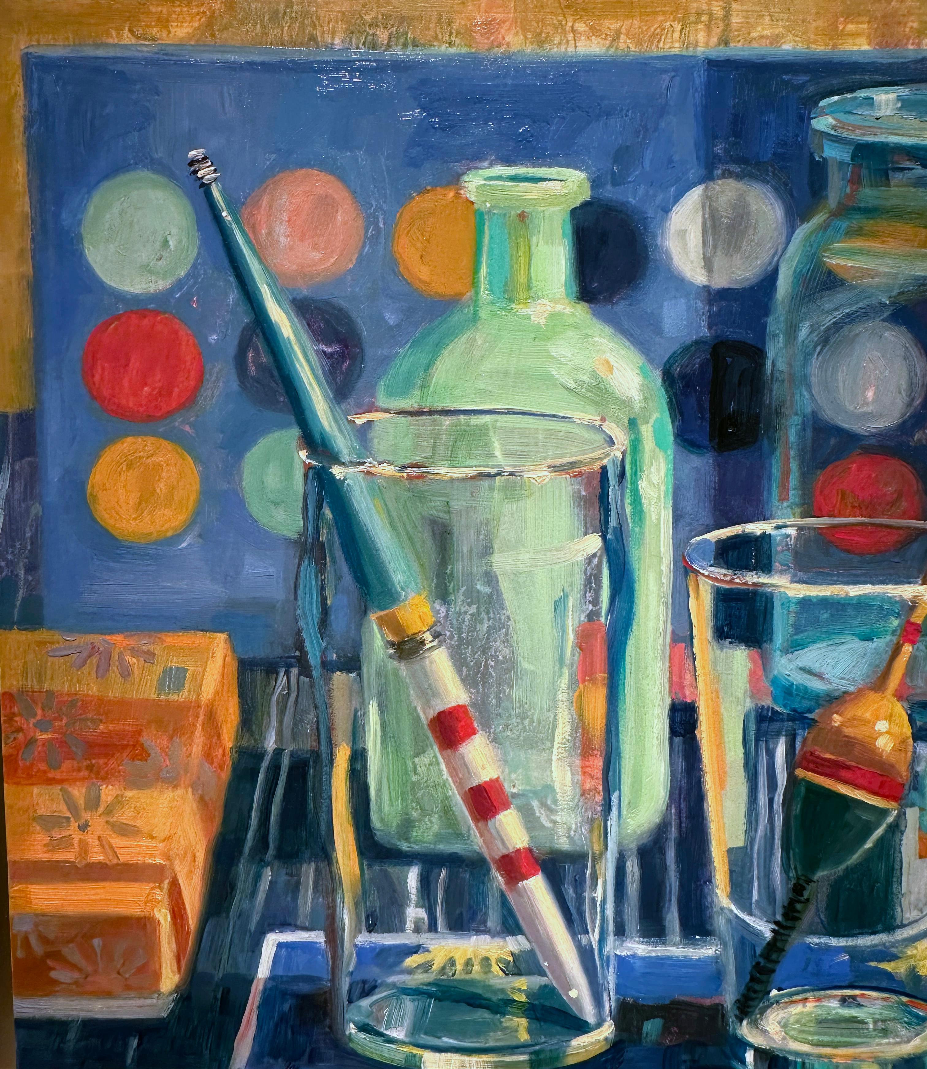 Carol Stewart
Bobber
olio su carta su pannello
12h x 12w in
30,48h x 30,48w cm
CST020


Attraverso i suoi dipinti eterei e spesso onirici, Carol Stewart invita lo spettatore a entrare nel suo mondo, immergendolo nelle sue nature morte in continua