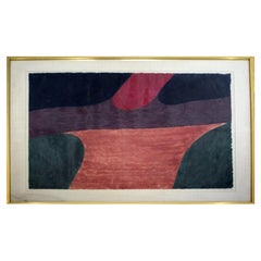 Carol Summers Hellespont Signed Woodblock Framed
