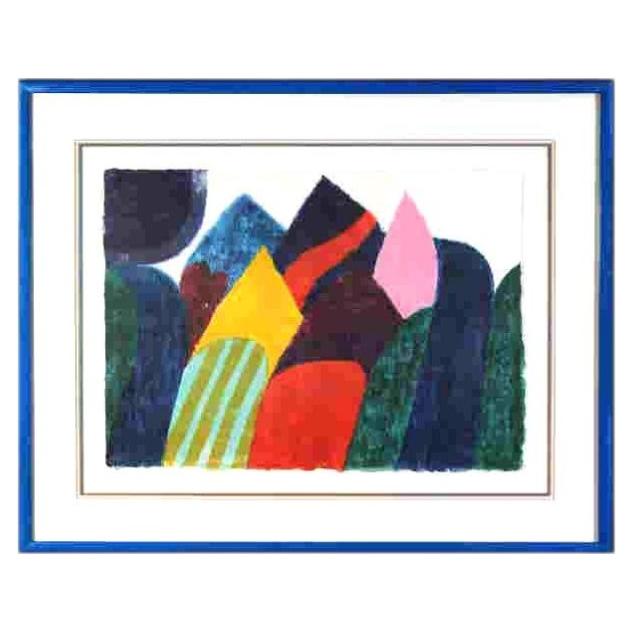 Carol Summers “Phewa Tal” Signed Limited Edition Color Woodcut 13