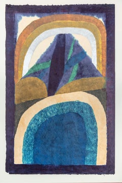 High Tatras Woodcut Print on Handmade Paper, Signed, 20th Century
