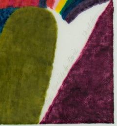 "Pura Vida" original color woodcut print signed by Carol Summers