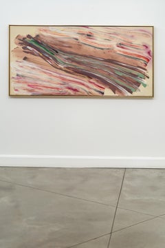 Peppermint - contemporary, gestural, abstract, acrylic on canvas