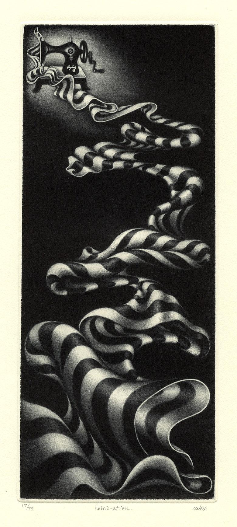 Fabric-ation - American Modern Print by Carol Wax