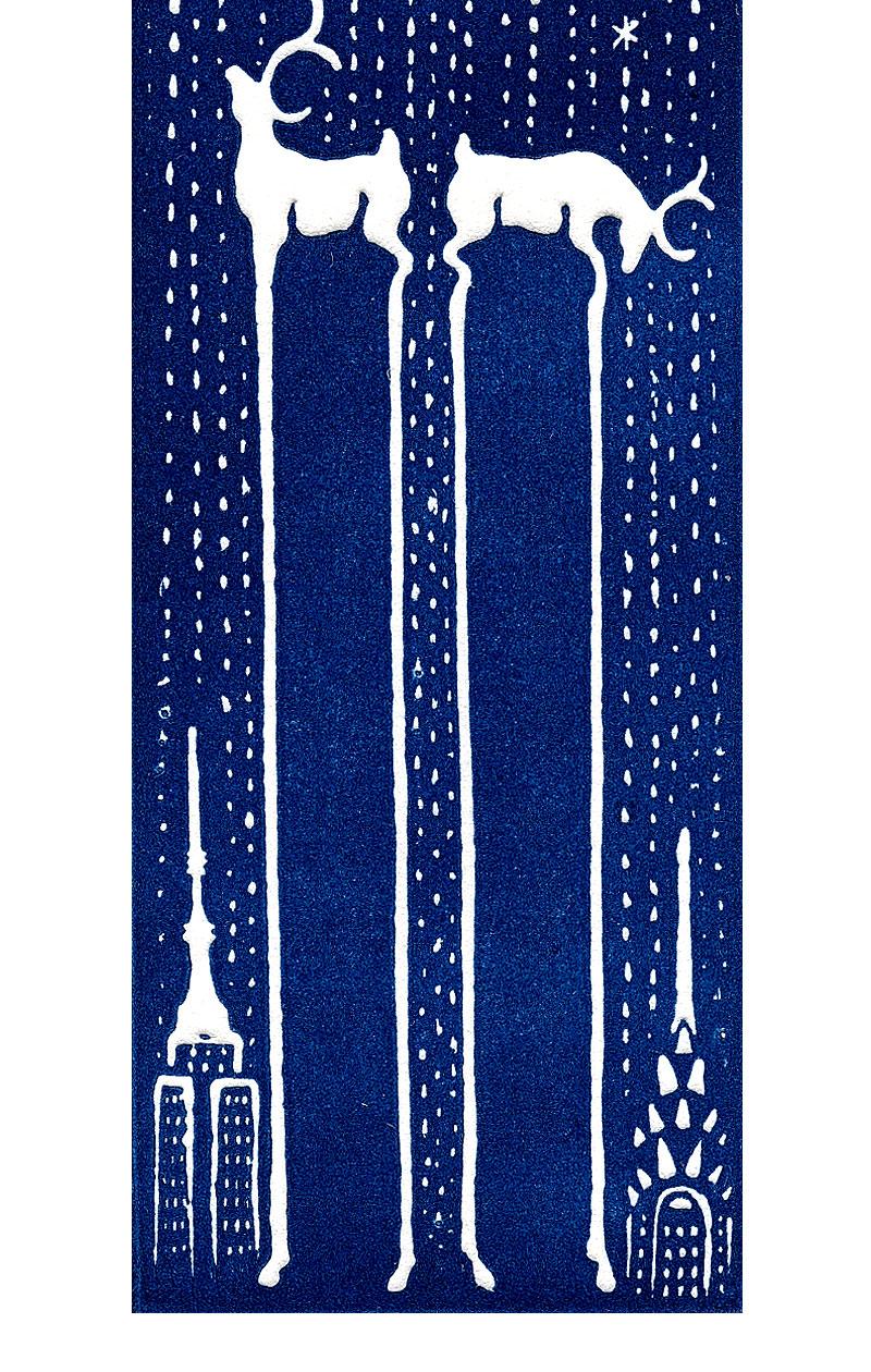 Missing Peace (Omaggio al 911) - Print American Modern di Carol Wax