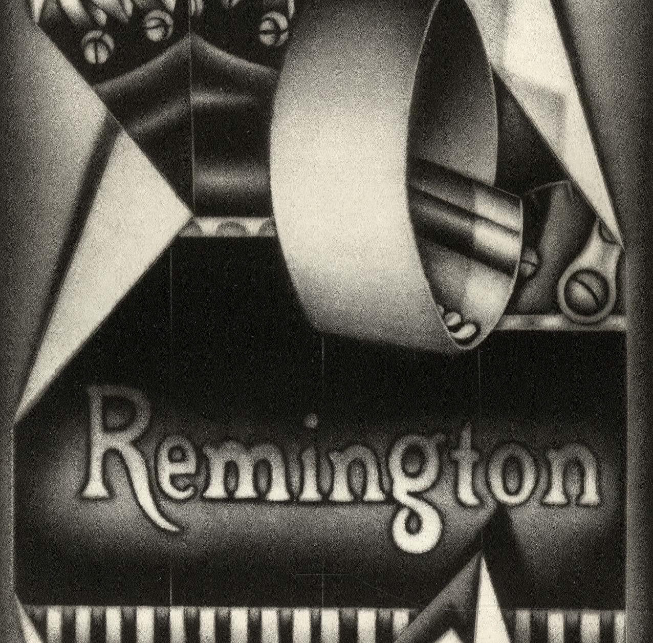 Remington Strip Tease - Print by Carol Wax