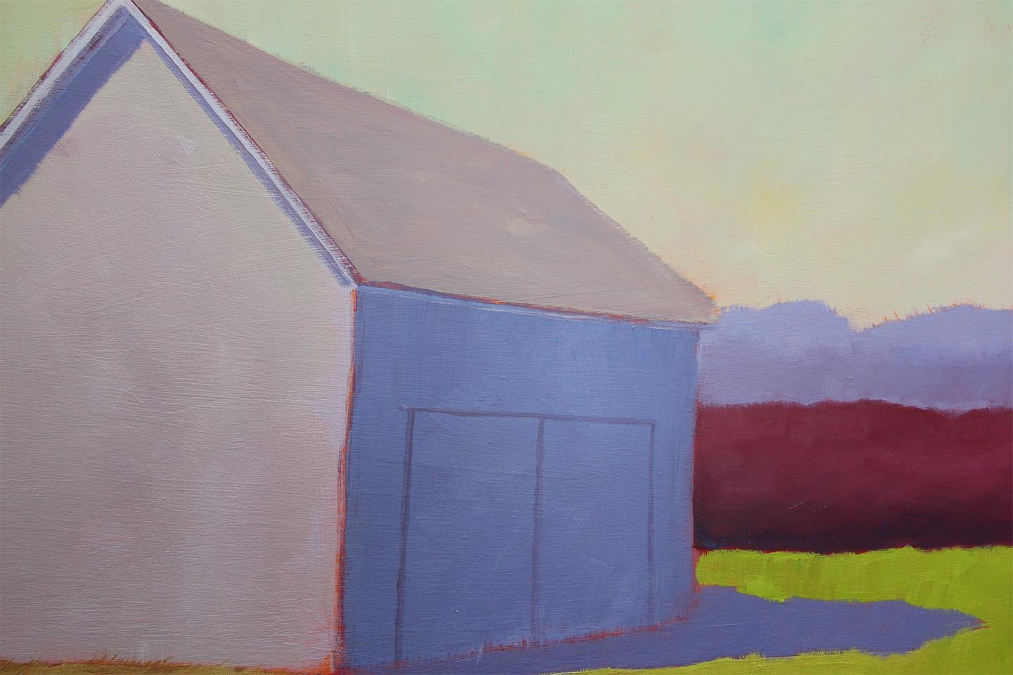 abstract barn art