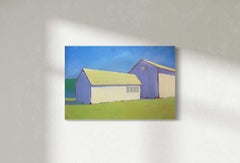 "Lemon and Lime" Contemporary Landscape Painting