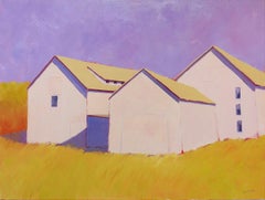 "Lilac Skies" Contemporary Landscape Painting
