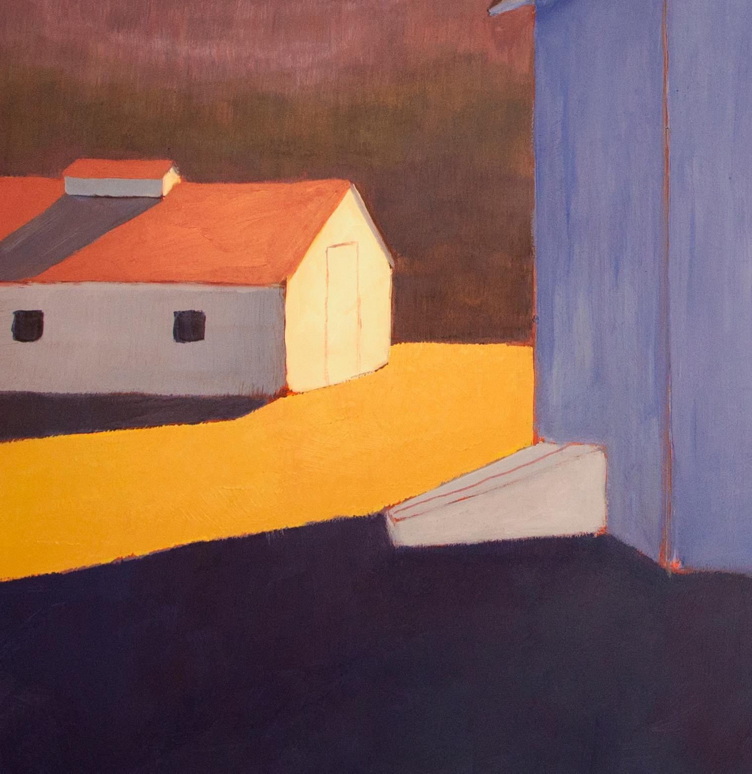 abstract barn paintings