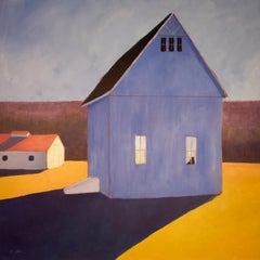 "Over Shadowed, " Contemporary Barn Painting