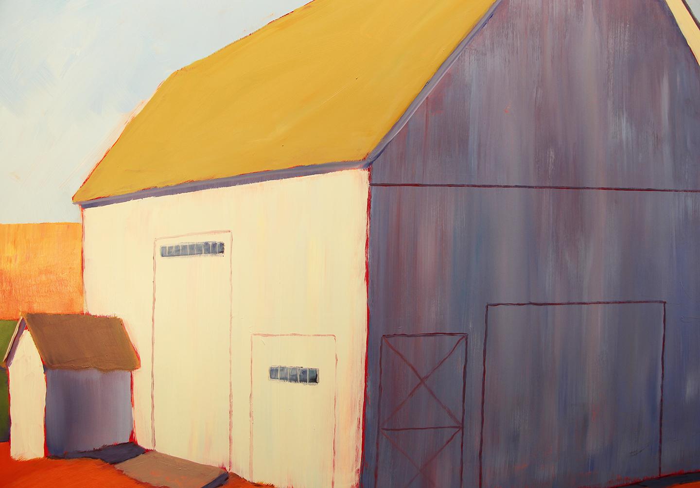 large barn painting