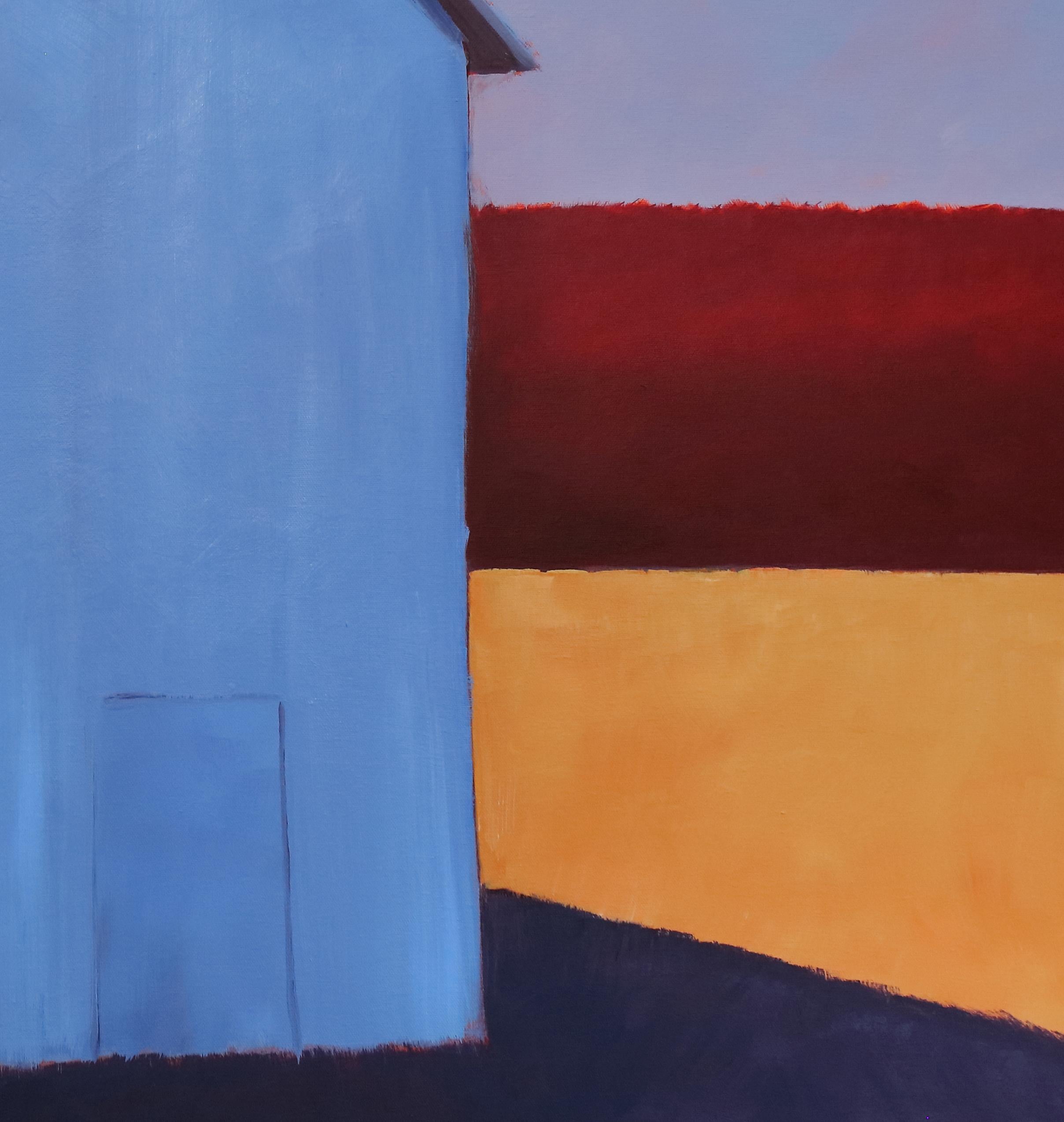 « Sunday Sun », peinture contemporaine de grange en vente 1