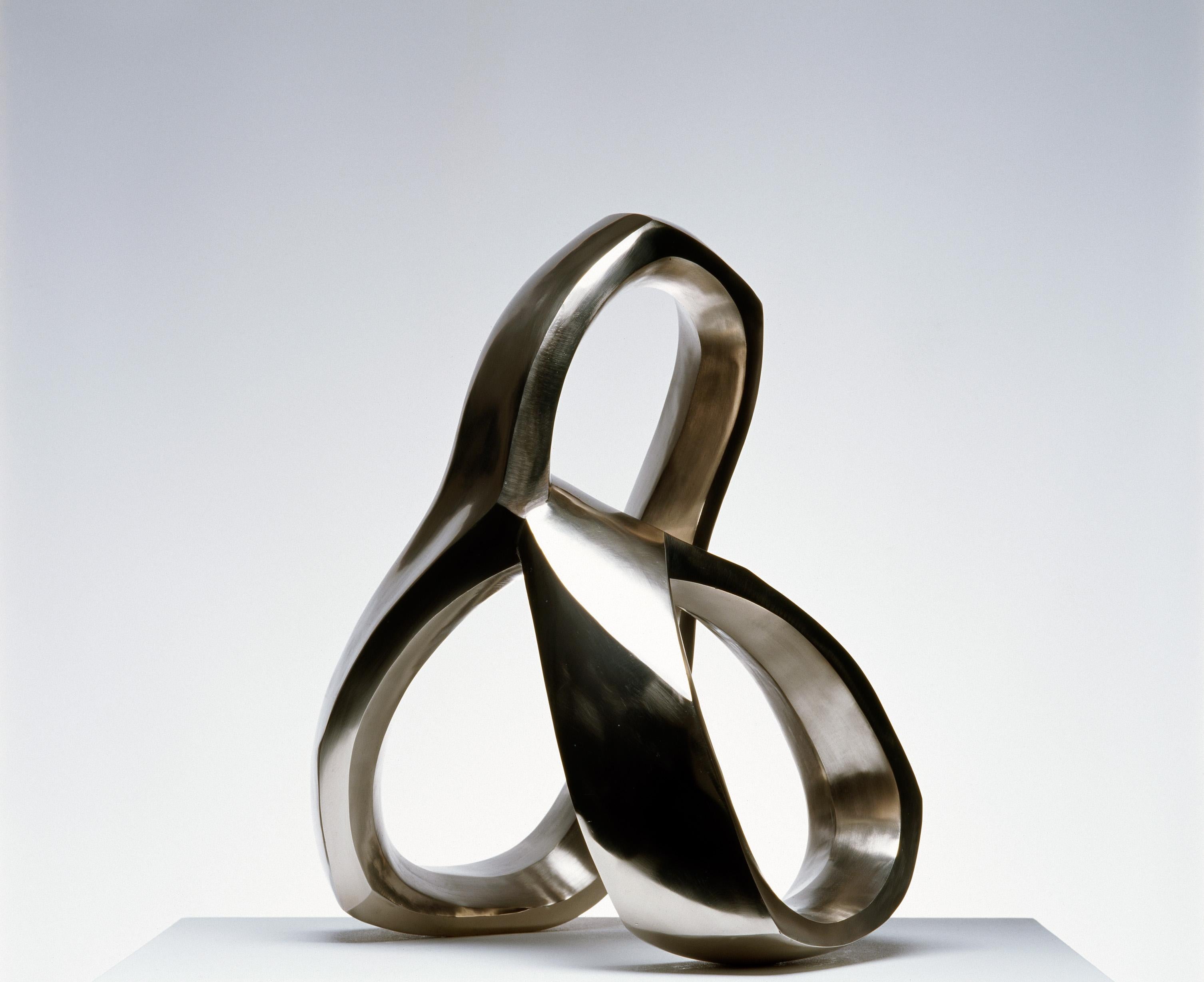 Aluminium-Skulptur „Tatu“ von Carola Eggeling, Aluminium poliert