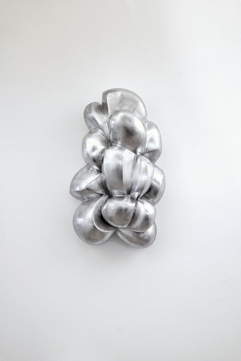 Carola Eggeling - Aluminum Wall Sculpture 'Wandobjekt 02/21' by Carola  Eggeling, Aluminum Brushed For Sale at 1stDibs