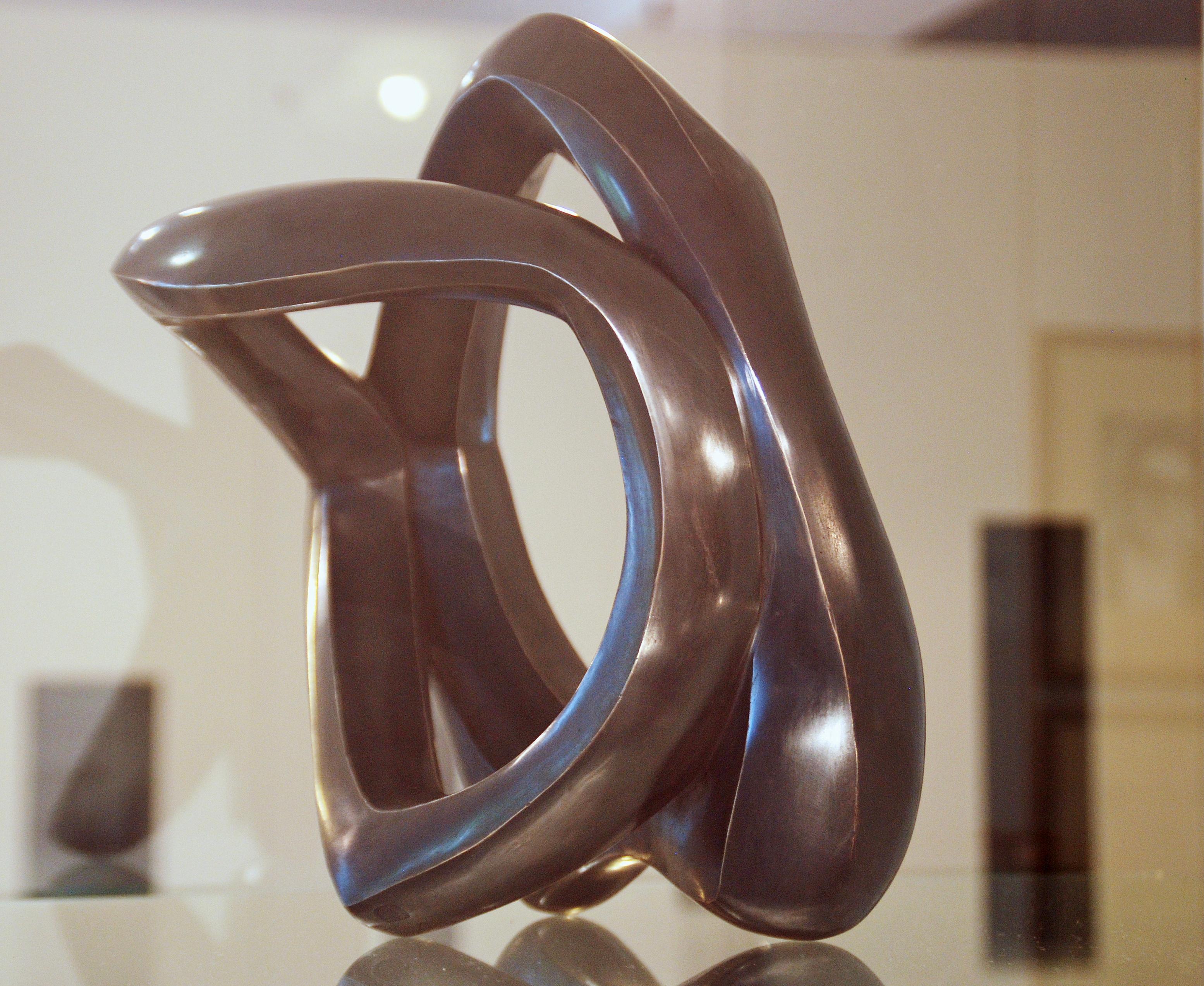 Bronze-Skulptur „O.T. 2“ von Carola Eggeling, patinierte Bronze im Angebot 2