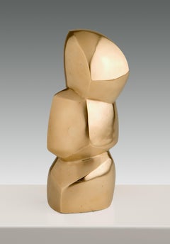 Bronze Sculpture 'Bolas II' by Carola Eggeling, Bronze Polished