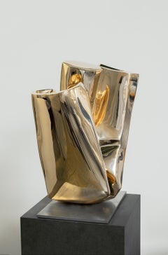 SculpturePELA de Carola Eggeling en bronze poli