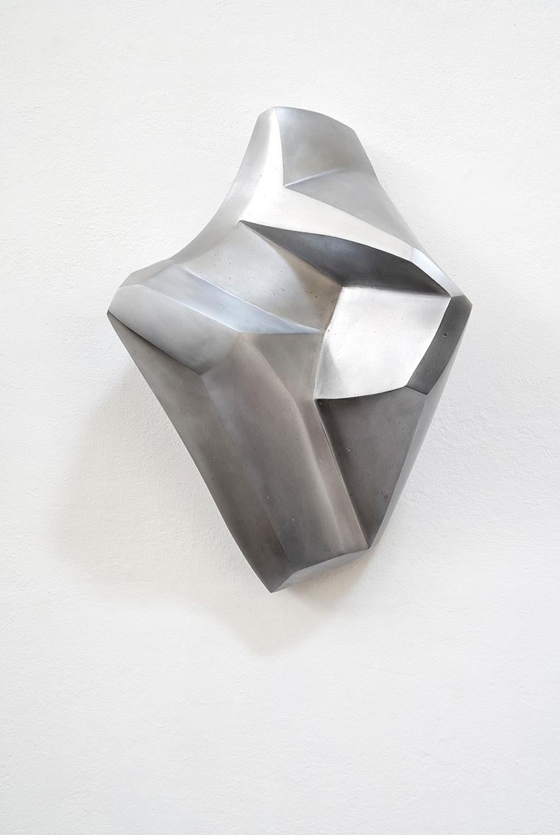 Sculptures 'Wandobjekt' by Carola Eggeling, Bronze and Aluminum For Sale 4