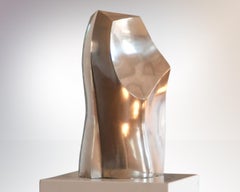 Silver Sculpture 'Phönix I' by Carola Eggeling