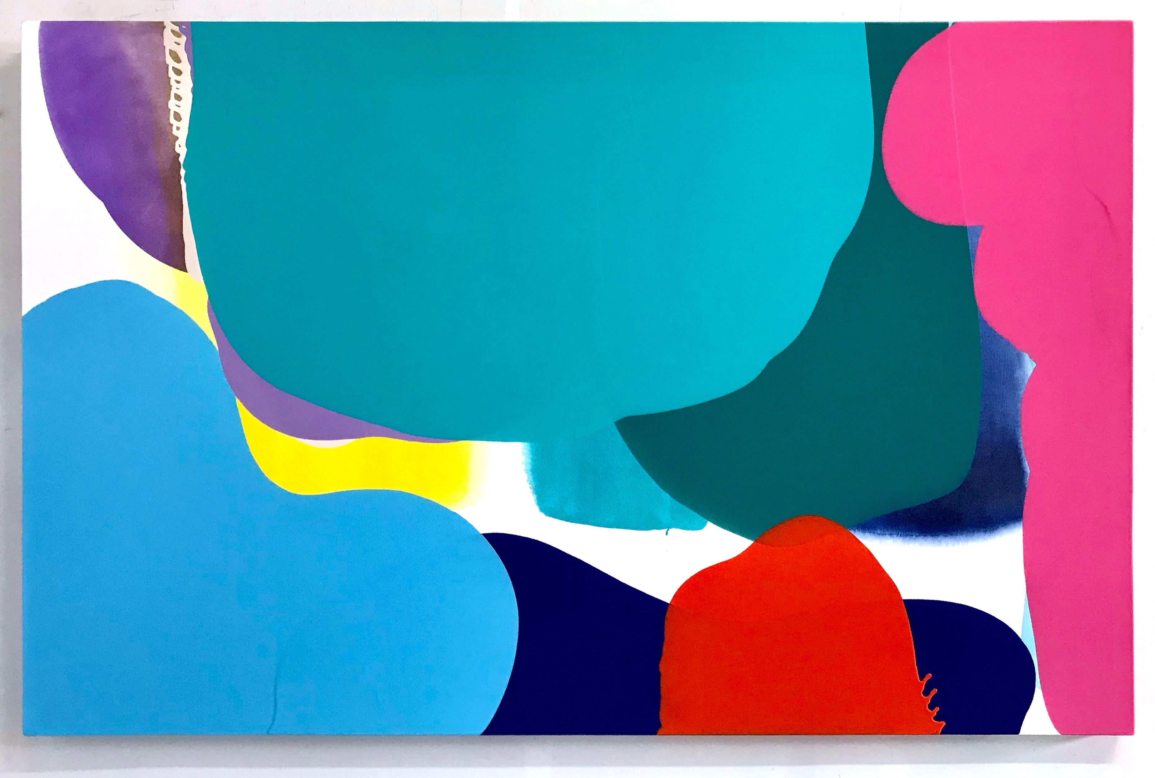 Carolanna Parlato Abstract Painting - Earth to Sky