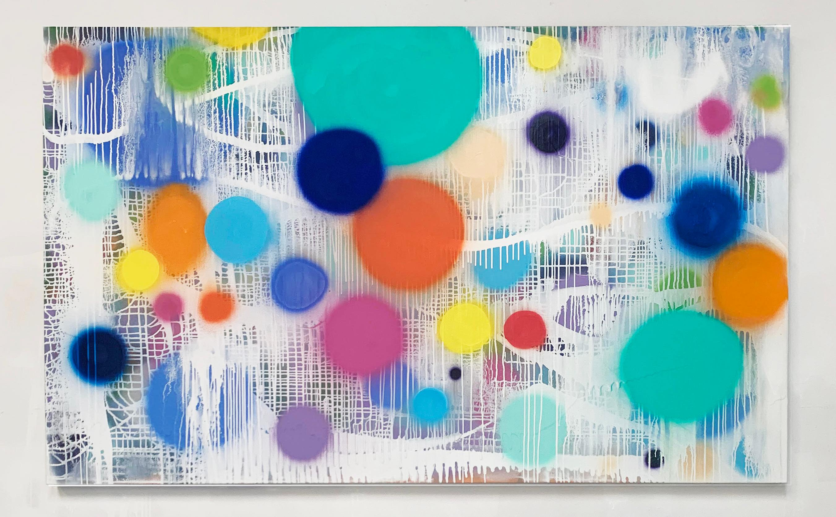 Carolanna Parlato Abstract Painting - Glitch Expansion