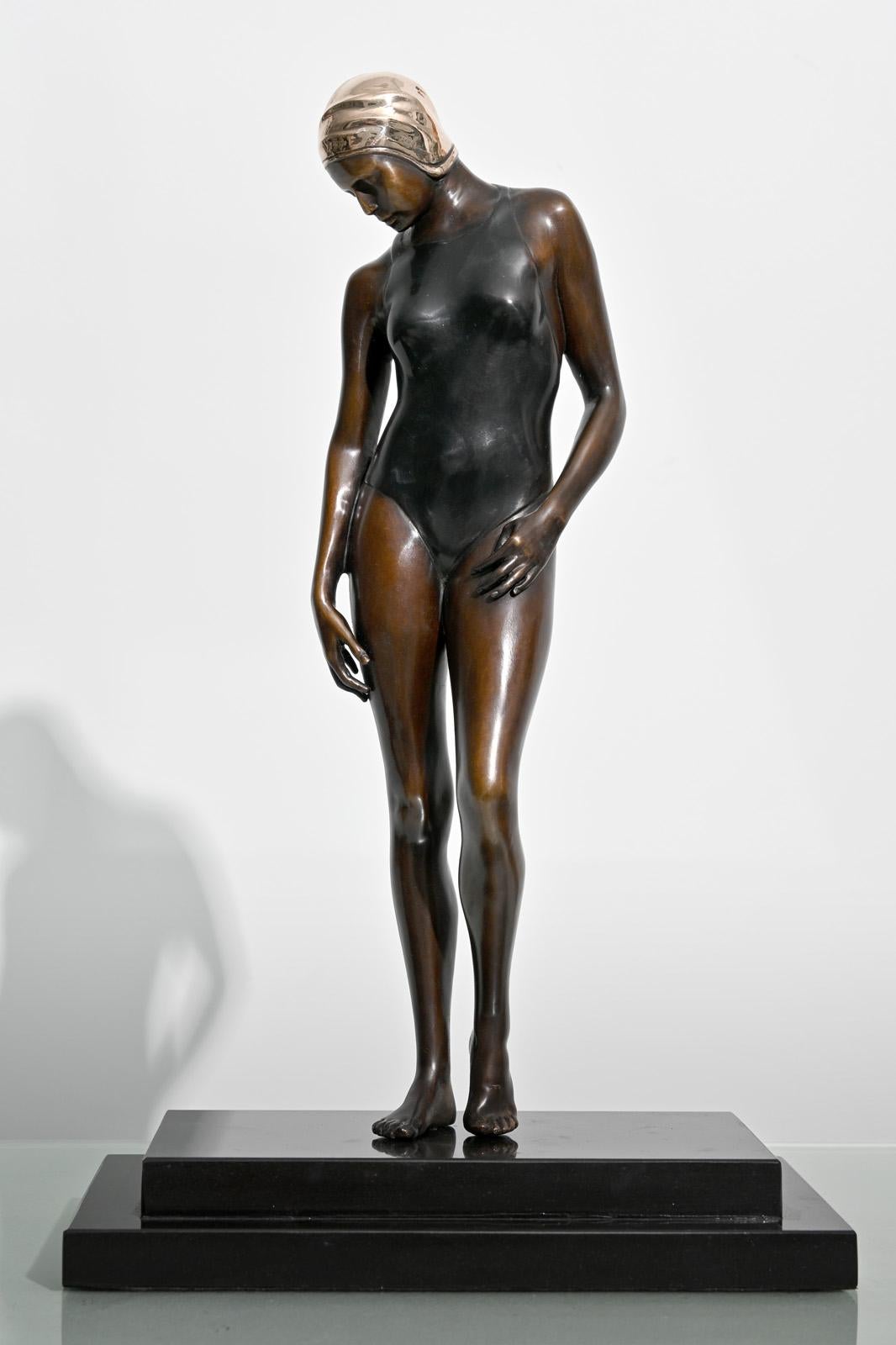 Carole A. Feuerman Figurative Sculpture - Dawn