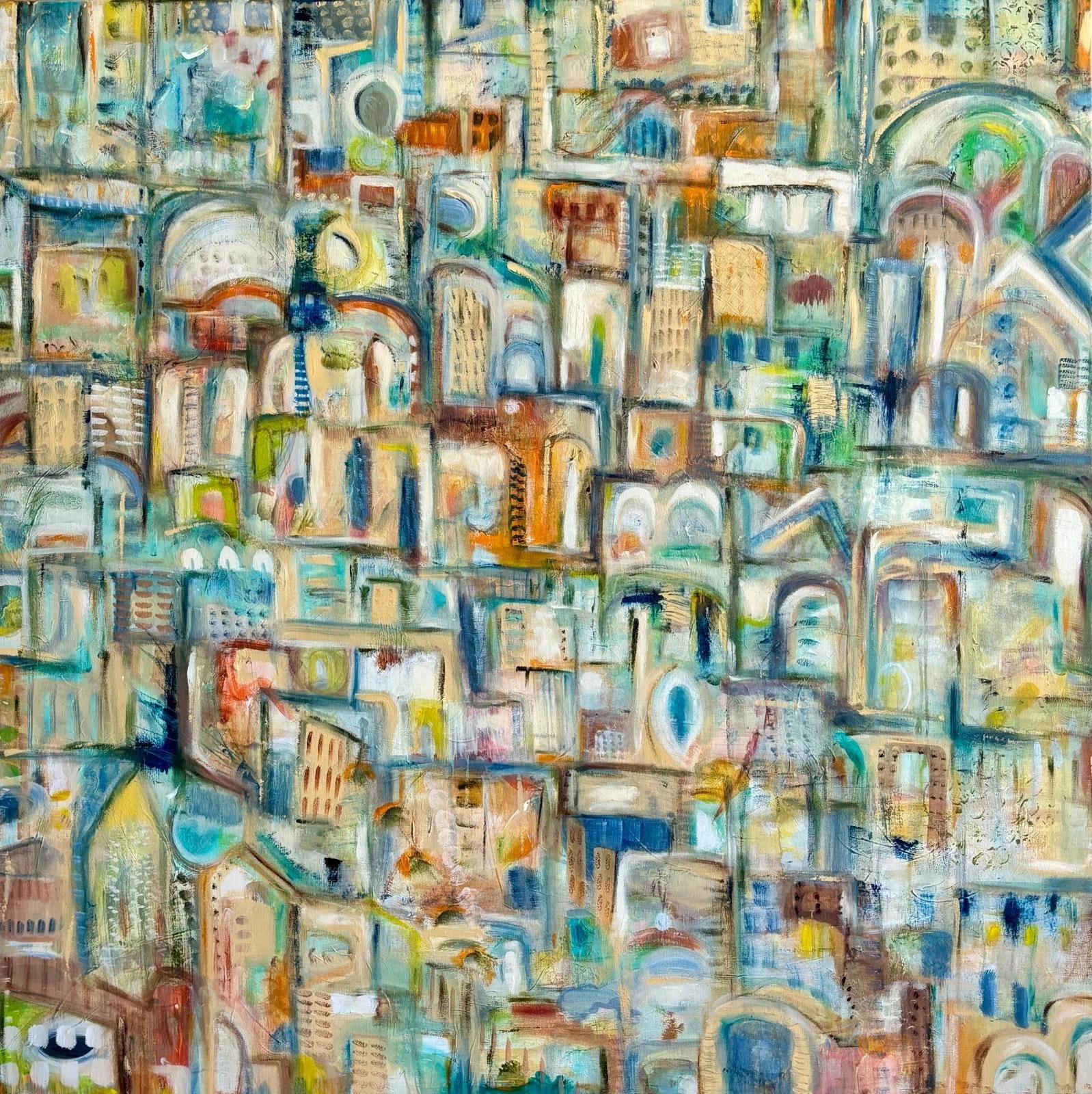 "Spice & Stone II" Abstract Painting 48" x 48" inch by Carole Baines

Carole Baines is a self-taught, London-born artist based between Townsville and Brisbane, Queensland, Australia. Carole has been a Queenslander since 2008, prior to this she has