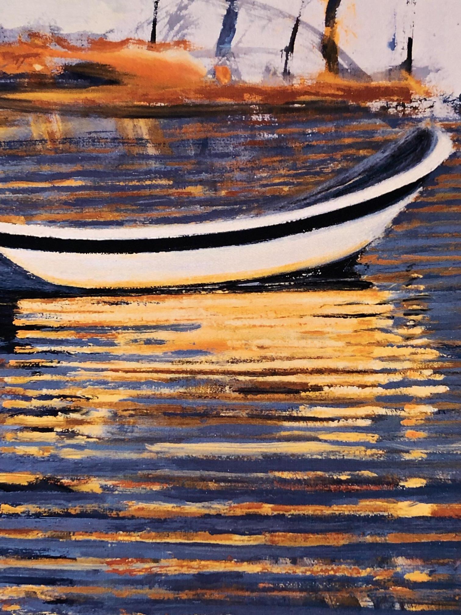 purple boats